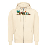Sandshell give thanks Zipper Hoodie - RanaPortraitStore