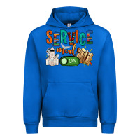 Cobalt service mode on Urban Hoodie - NancyCooperArtShop
