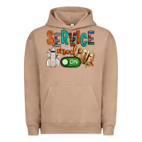 Pigment Burro service mode on Urban Hoodie - NancyCooperArtShop