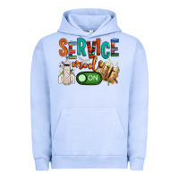 Pigment Grape Ice service mode on Urban Hoodie - NancyCooperArtShop