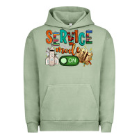 Pigment Oil Green service mode on Urban Hoodie - NancyCooperArtShop