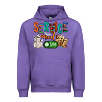 Tulip service mode on Urban Hoodie - NancyCooperArtShop