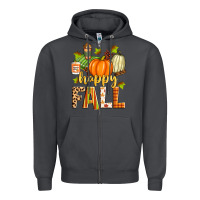 Smoke happy fall Zipper Hoodie - Zillion Design Studio