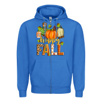 True Royal happy fall Zipper Hoodie - Zillion Design Studio