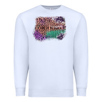 White Leopard, Cowhide, Wood Pattern Frame Premium Sweatshirt - Bettercallsaul