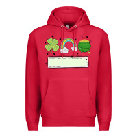 Cardinal st patrick's trio name patch Premium Hoodie - MaliasSmallBusiness