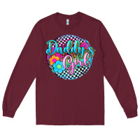 Burgundy daddy's girl Long Sleeve Tee - Zillion Design Studio