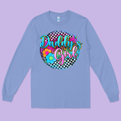 Daddy's Girl Long Sleeve Tee Designed By Zillion Design Studio