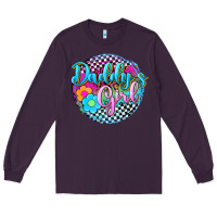 Plum daddy's girl Long Sleeve Tee - Zillion Design Studio