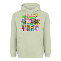 Matcha childcare life Heavyweight Hoodie - AdoDesignShop