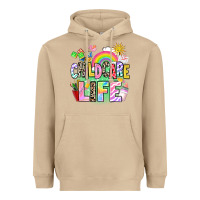 Mushroom childcare life Heavyweight Hoodie - AdoDesignShop
