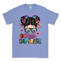 Colony Blue hello second grade kid Classic Tee - texasbilliewilder