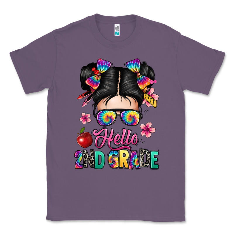 Hello Second Grade Kid Classic Tee by texasbilliewilder | Teevron