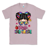Lilac hello second grade kid Classic Tee - texasbilliewilder