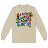 Mushroom spoiler alert i don't care Long Sleeve Tee - Zillion Design Studio