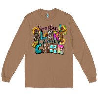 Toasted Coconut spoiler alert i don't care Long Sleeve Tee - Zillion Design Studio