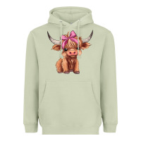 Matcha cute  heifer Heavyweight Hoodie - AdoDesignShop