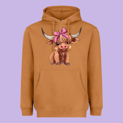 Cute  Heifer Heavyweight Hoodie Designed By Adodesignshop