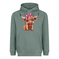 Sage cute  heifer Heavyweight Hoodie - AdoDesignShop