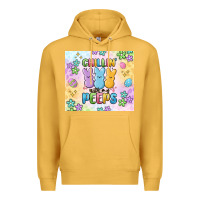 Mustard chillin' with my peeps Premium Hoodie - MaliasSmallBusiness