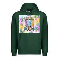 Sports Green chillin' with my peeps Premium Hoodie - MaliasSmallBusiness