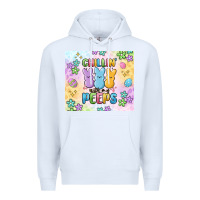 White chillin' with my peeps Premium Hoodie - MaliasSmallBusiness