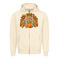 Sandshell fall rainbow Zipper Hoodie - Zillion Design Studio