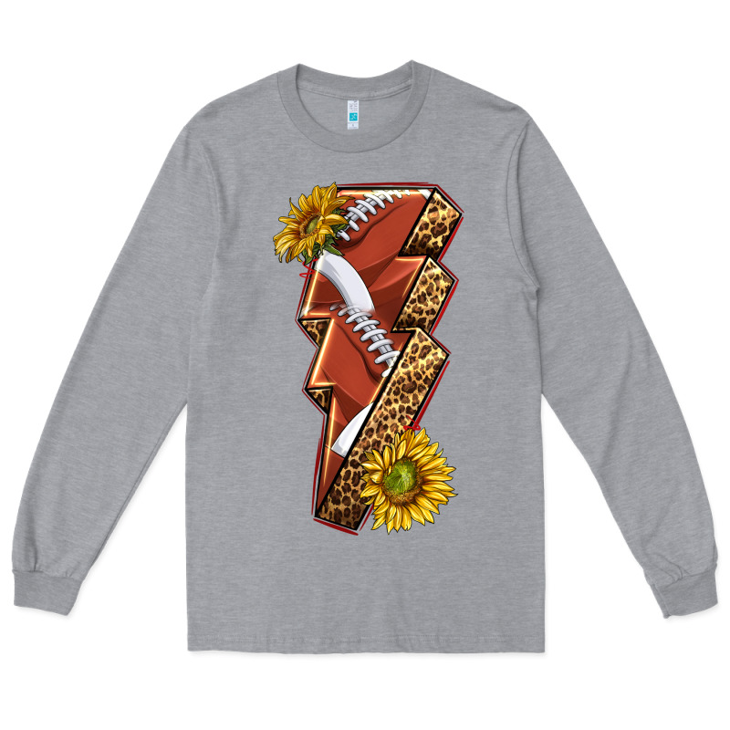 Sport Football  Lightning Bolt Long Sleeve Tee by texasbilliewilder | Teevron