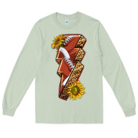 Matcha sport football  lightning bolt Long Sleeve Tee - texasbilliewilder