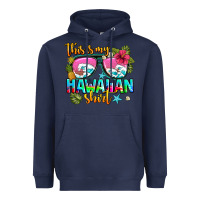 Navy this is my hawaiian Heavyweight Hoodie - AdoDesignShop