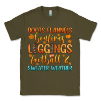 Army Green boots flannels bonfires leggins football Classic Tee - Zillion Design Studio