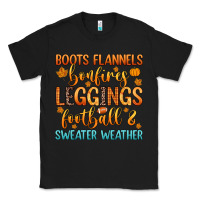 Black boots flannels bonfires leggins football Classic Tee - Zillion Design Studio