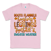 Bubblegum Pink boots flannels bonfires leggins football Classic Tee - Zillion Design Studio