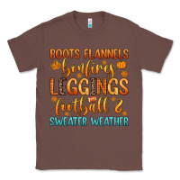 Chestnut boots flannels bonfires leggins football Classic Tee - Zillion Design Studio
