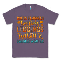 Lavender boots flannels bonfires leggins football Classic Tee - Zillion Design Studio