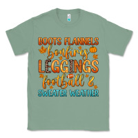 Sage boots flannels bonfires leggins football Classic Tee - Zillion Design Studio