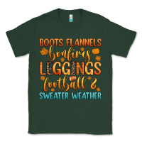 Sports Green boots flannels bonfires leggins football Classic Tee - Zillion Design Studio