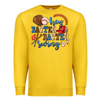 Lemon hey batter batter swing Premium Sweatshirt - AdoDesignShop