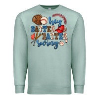 Seafoam hey batter batter swing Premium Sweatshirt - AdoDesignShop