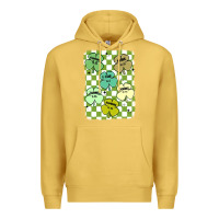 Antique Gold shamrock religious Premium Hoodie - MaliasSmallBusiness