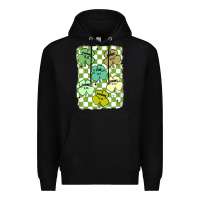 Black shamrock religious Premium Hoodie - MaliasSmallBusiness