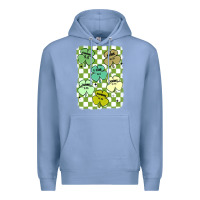 Colony Blue shamrock religious Premium Hoodie - MaliasSmallBusiness