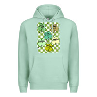 Seafoam shamrock religious Premium Hoodie - MaliasSmallBusiness