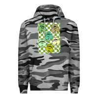 Slate Camo shamrock religious Premium Hoodie - MaliasSmallBusiness