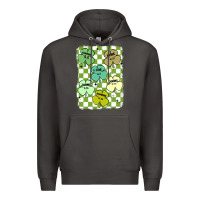 Smoke shamrock religious Premium Hoodie - MaliasSmallBusiness