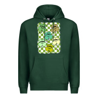 Sports Green shamrock religious Premium Hoodie - MaliasSmallBusiness