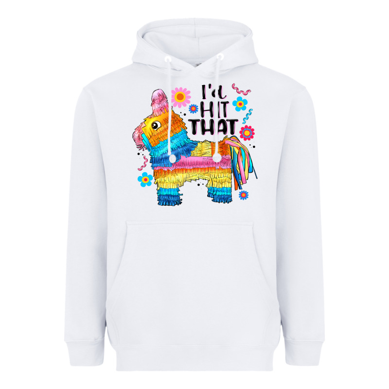 Id Hit That  Mexican Llama Pinata Heavyweight Hoodie by JahusDesignShop | Teevron