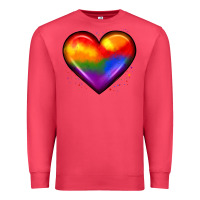 Cardinal pride heart Premium Sweatshirt - JahusDesignShop