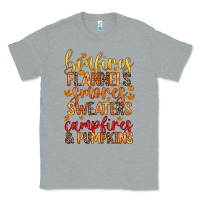 Heather Grey bonfires flannels s'mores campfires and pumpkins Classic Tee - Zillion Design Studio