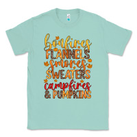 Seafoam bonfires flannels s'mores campfires and pumpkins Classic Tee - Zillion Design Studio